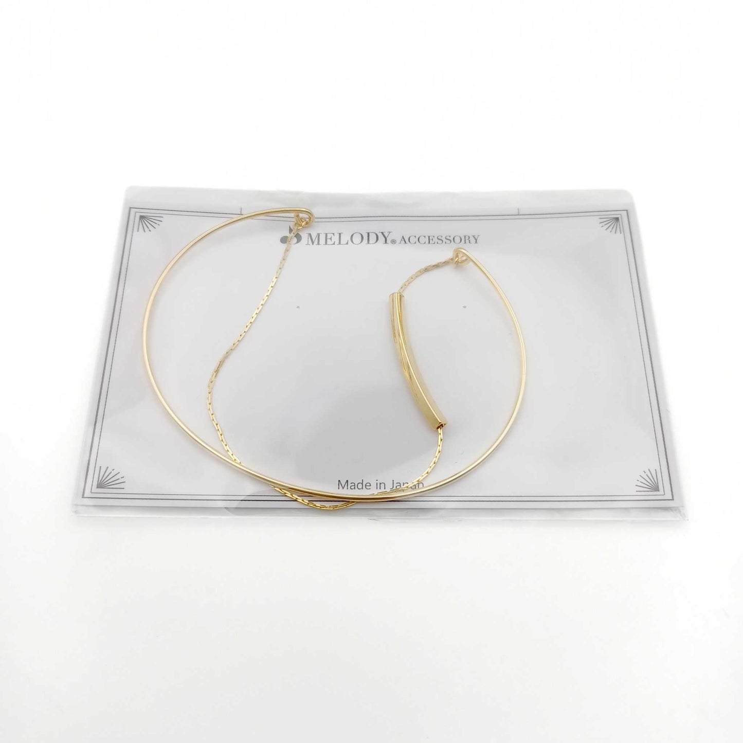 Bracelet-Nickel Free-Double Layer Metal Bar