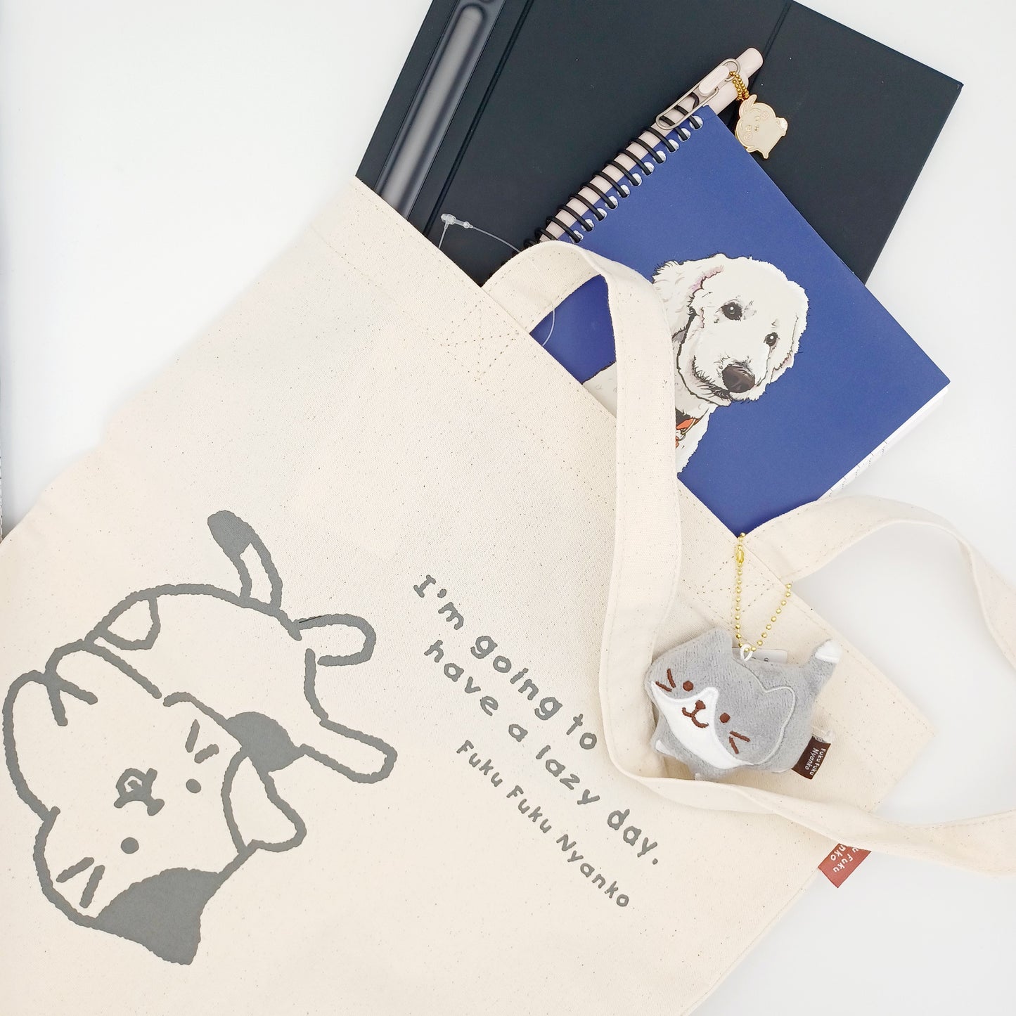 Tote Bag – Fukunyan Cat Cotton