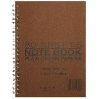 Ring Notebook A5 (Brown)