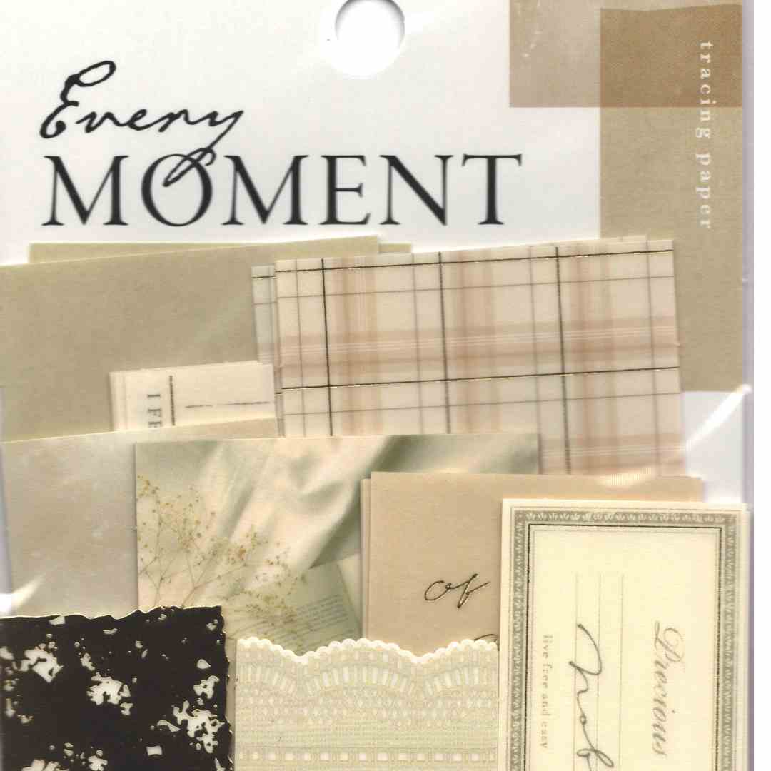 MINDWAVE Every Moment Stickers (Beige Assorted)