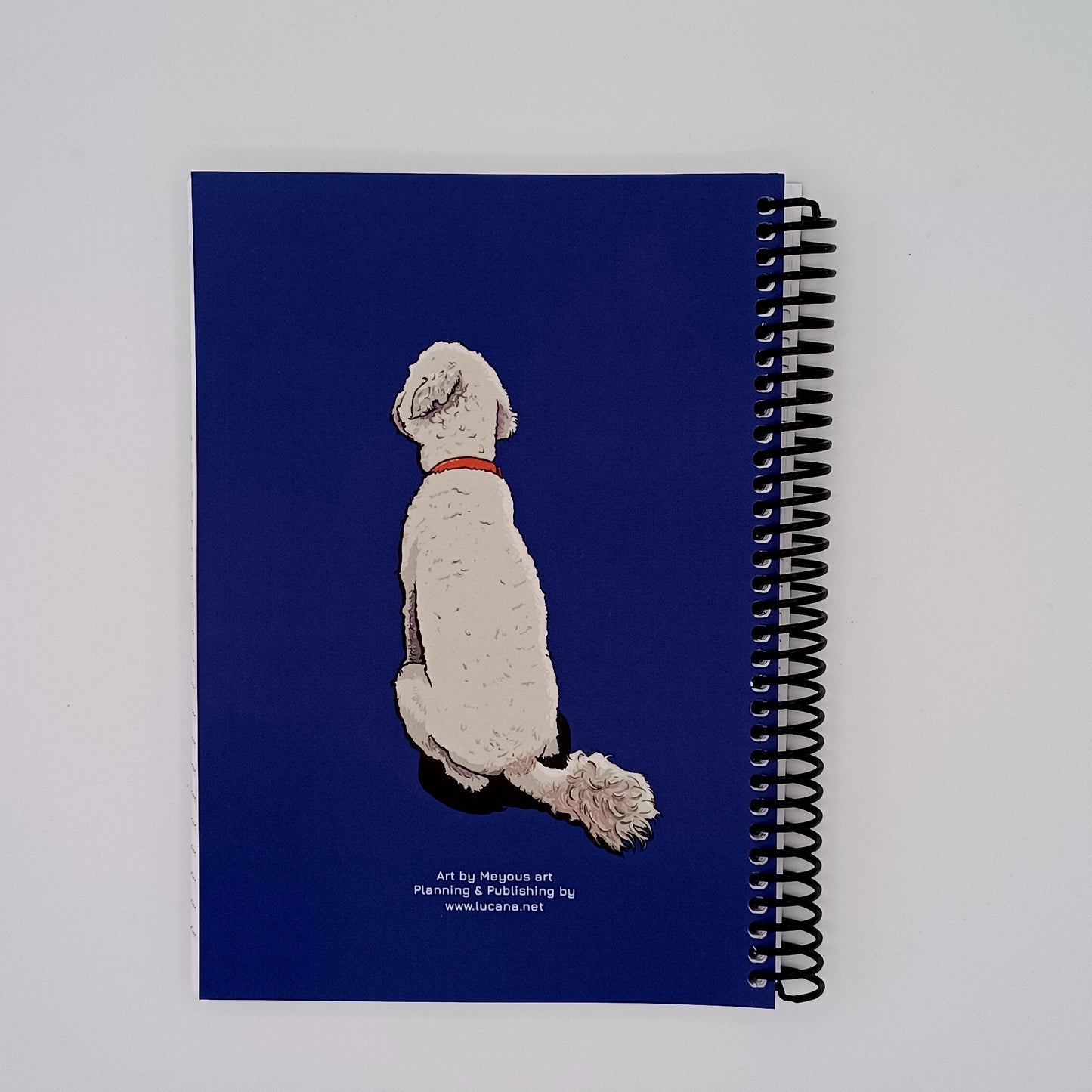 Falkor the Labradoodle Notebook (A5)