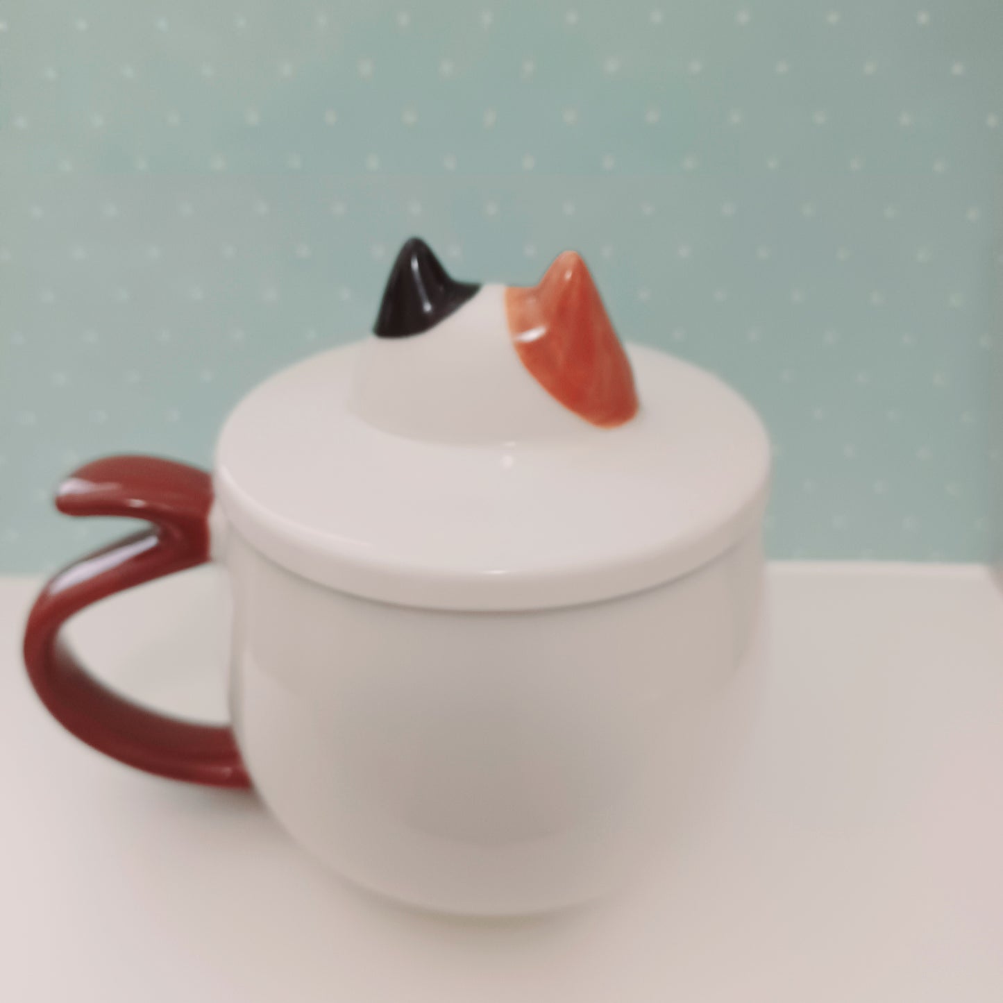 CAT 3 BROS - TEA CUP WITH LID