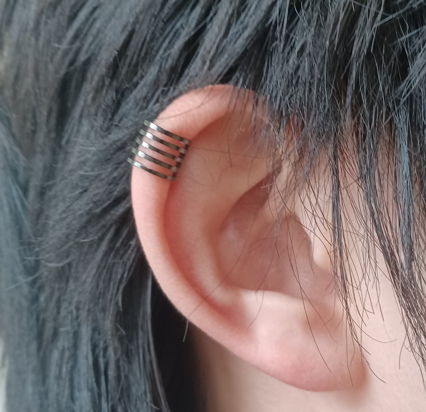 Ear cuff - One Side - Black