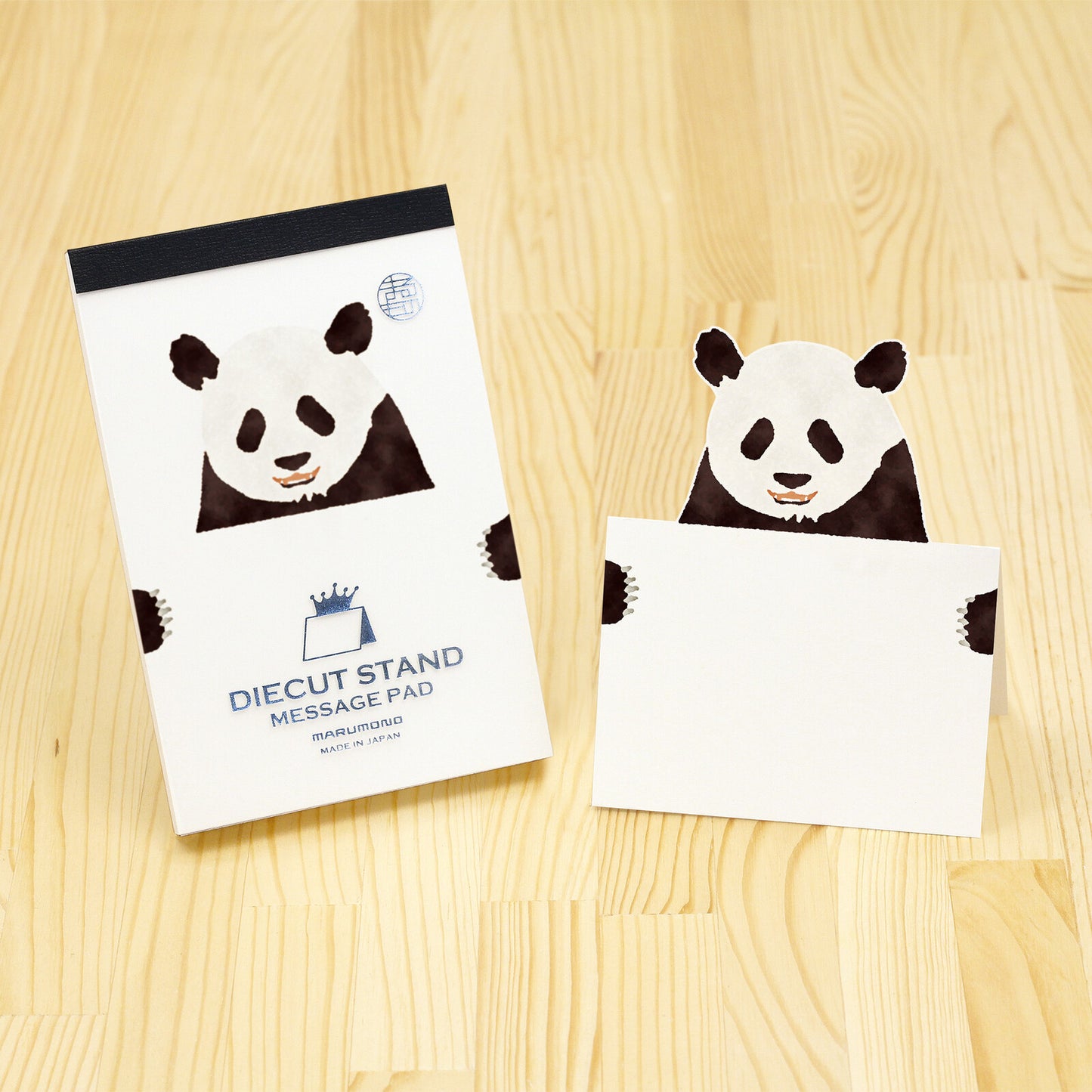 Marumo Printing Co. - Die-cut stand memo pad - Made in Japan (Favorite Animals)