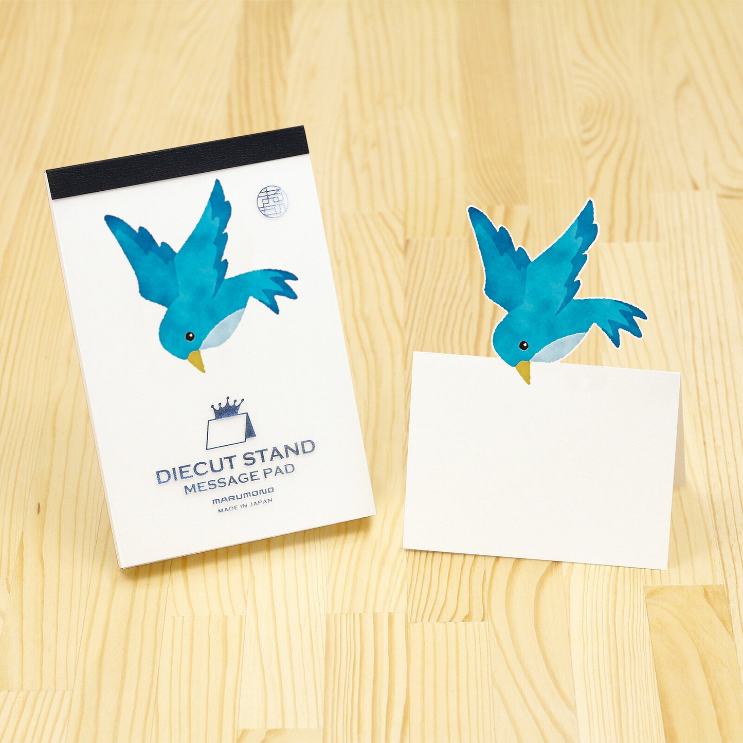 Marumo Printing Co. - Die-cut stand memo pad - Made in Japan (Favorite Animals)