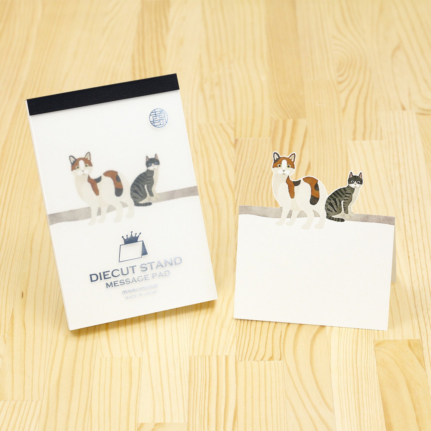 Marumo Printing Co. - Die-cut stand memo pad - Made in Japan (Friends)