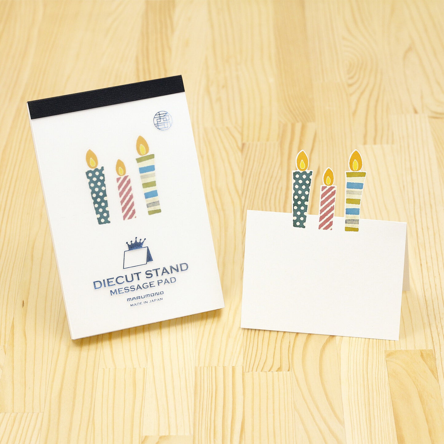 Marumo Printing Co. - Die-cut stand memo pad - Made in Japan (Cerebration)