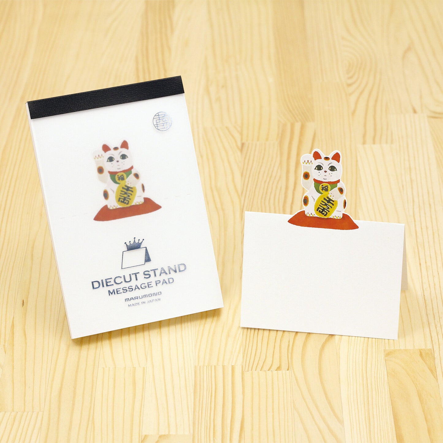 Marumo Printing Co. - Die-cut stand memo pad - Made in Japan (Things you love in Japan)