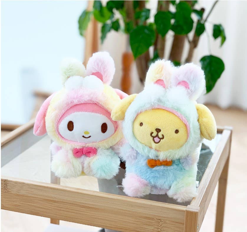 Sanrio Rainbow Gradated Fluffy costume Theme Limited Edition