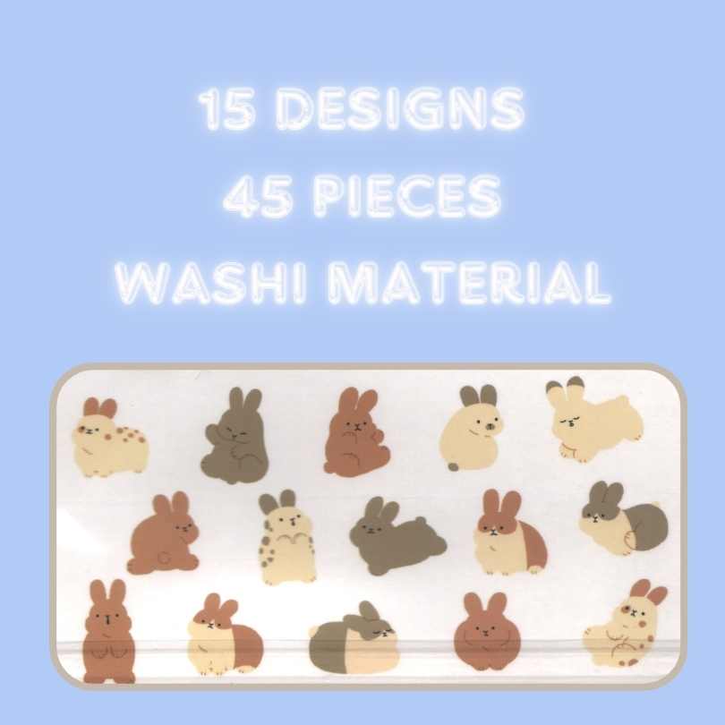 WORLD CRAFT Flake Stickers Animals