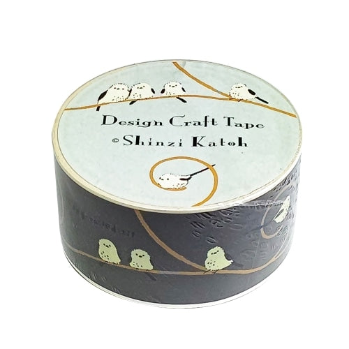 SEAL DO PRINTING CO., LTD - Decorative Packaging Tape: LONG TAILED TIT(BIRDS)