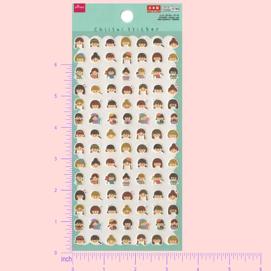 DAISO sticker- Chiisai Sticker