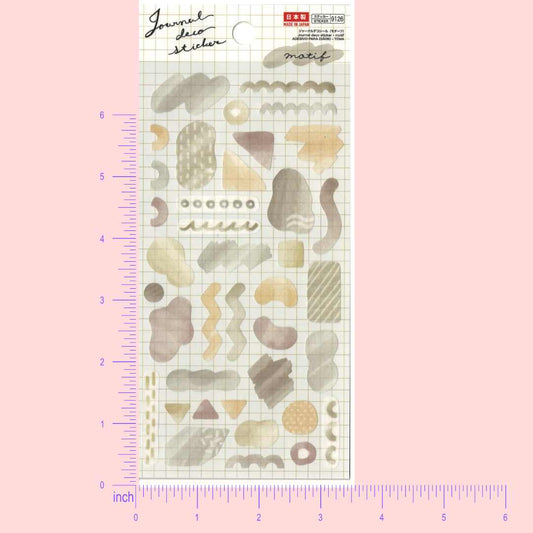 DAISO sticker- Journal Deco Sticker