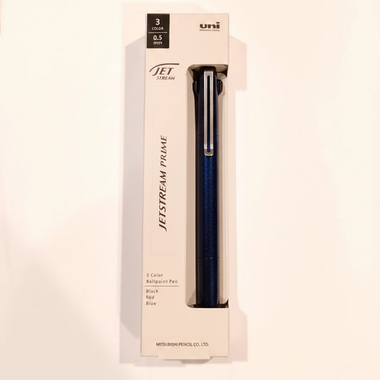 A boxed JETSTREAM ballpoint pen set by Mitsubishi Pencil Co., Ltd.