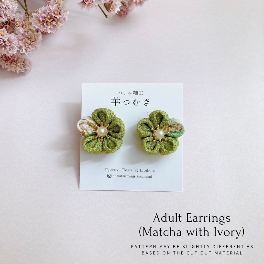 Hana Tsumugi Japan: Earrings