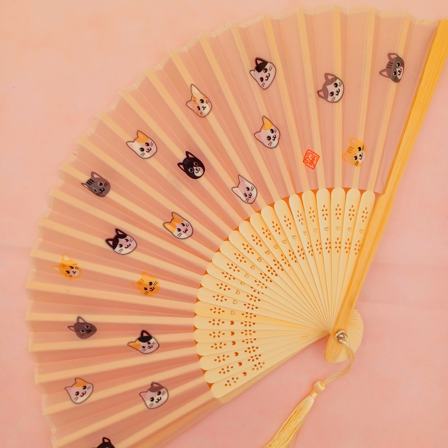 Cat Hand Fans