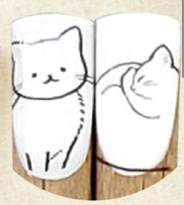 Chopsticks Cat "Nyanmonite"